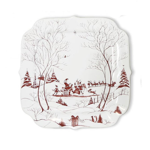 Juliska- Country Estate Winter Frolic Santa's Cookie Tray