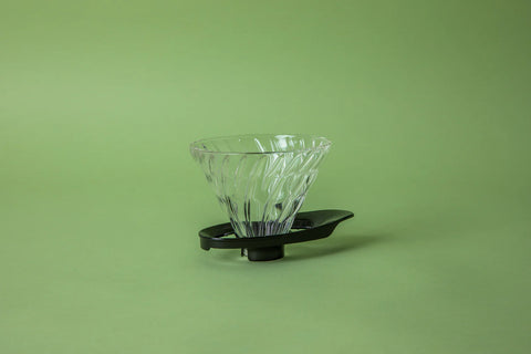 Hario V60 #2 Glass Dripper- Black