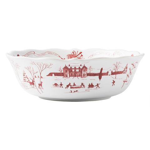 Juliska- 10" Country Estate Winter Frolic Serving Bowl