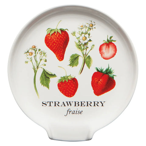 Now Designs Spoon Rest- Vintage Strawberry