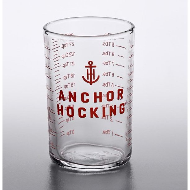Anchor Hocking- Measure, Open Handle Measuring Cup 8 oz. - 4