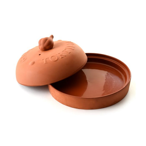 Norpro Terra Cotta Garlic Baker/Tortilla Warmer