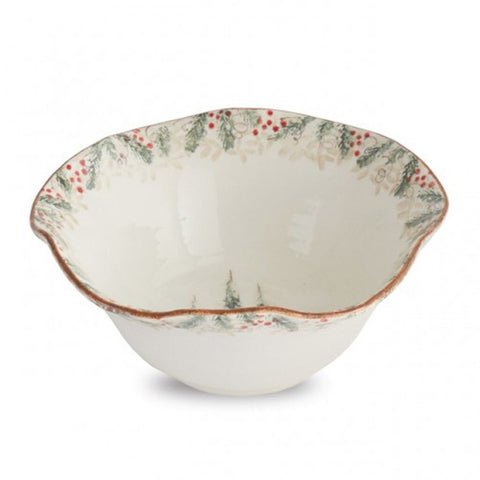 Arte Italica Natale Serving Bowl