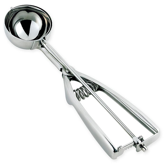 Food Grade Round Stainless Steel Squeeze Handle Disher,Ice Cream
