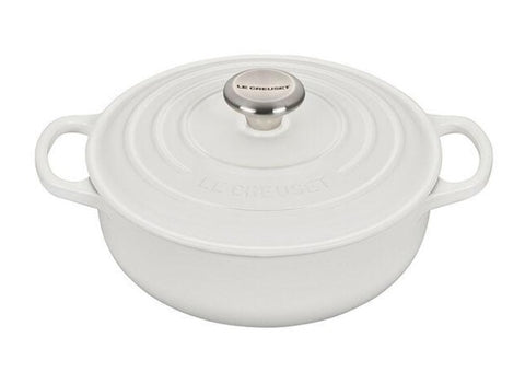 Le Creuset Sauteuse 3.5 Qt White (Promo)