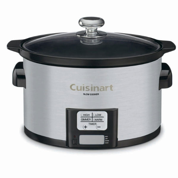 Crockpot - 4 quart Brushed Stainless steel with digital control