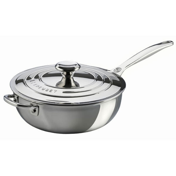 Le Creuset Classic Stainless Steel Saucepan with Lid