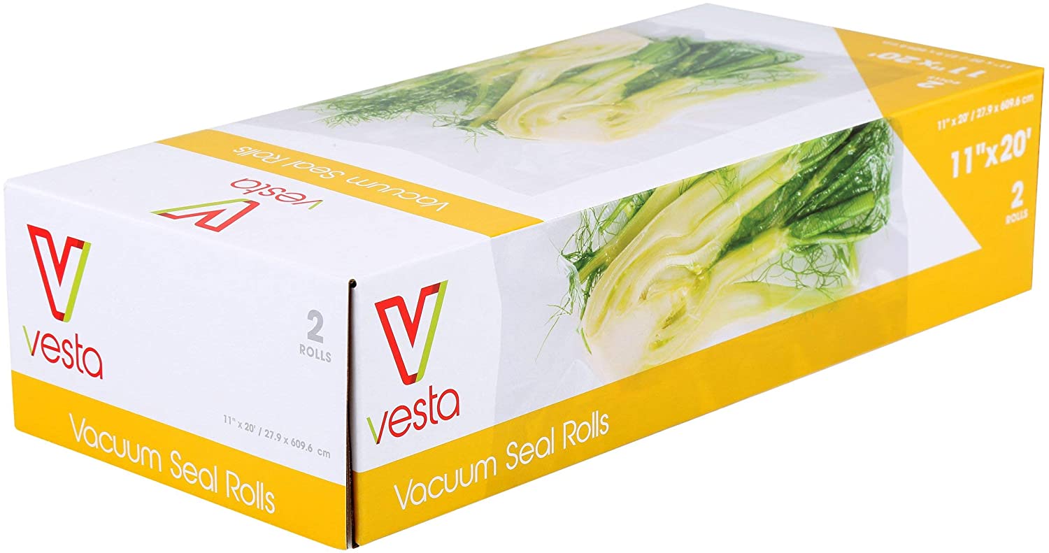  Vesta Precision Zipper Vacuum Seal Bags Pack